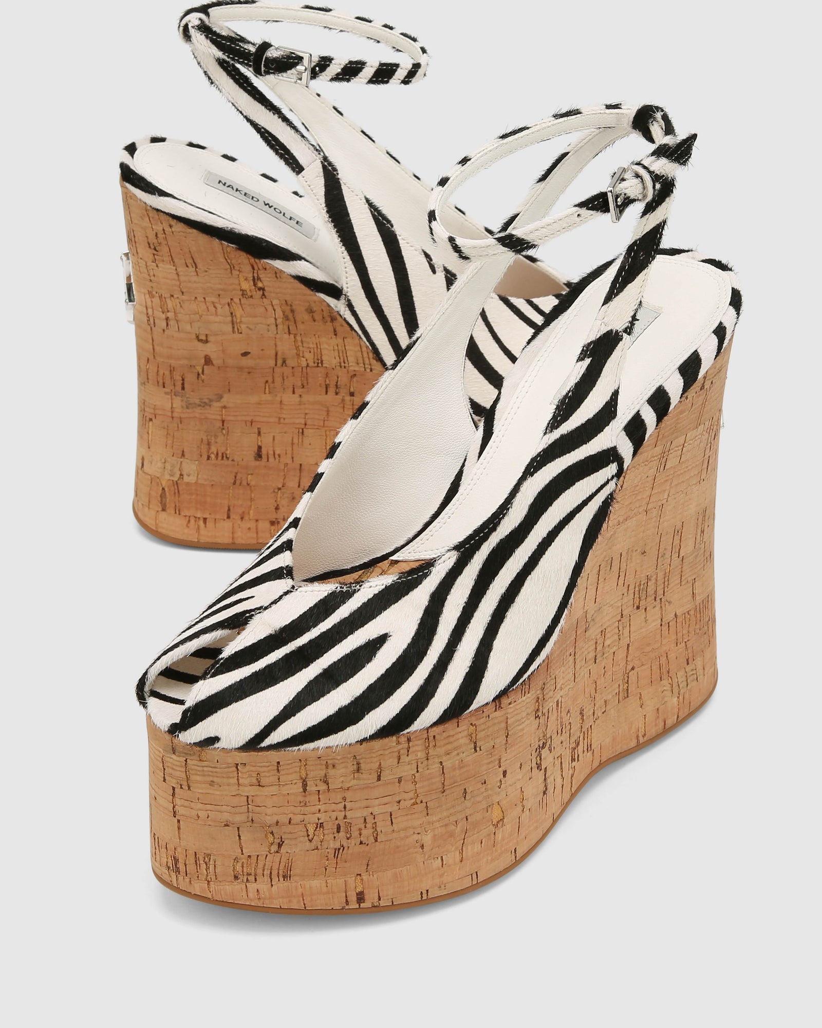 Womens | Tansy Pony Heel | Zebra