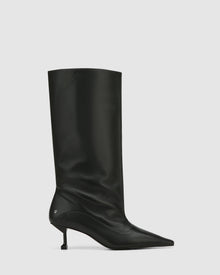 Womens | Tate Nappa Prince Leather Boot | Black