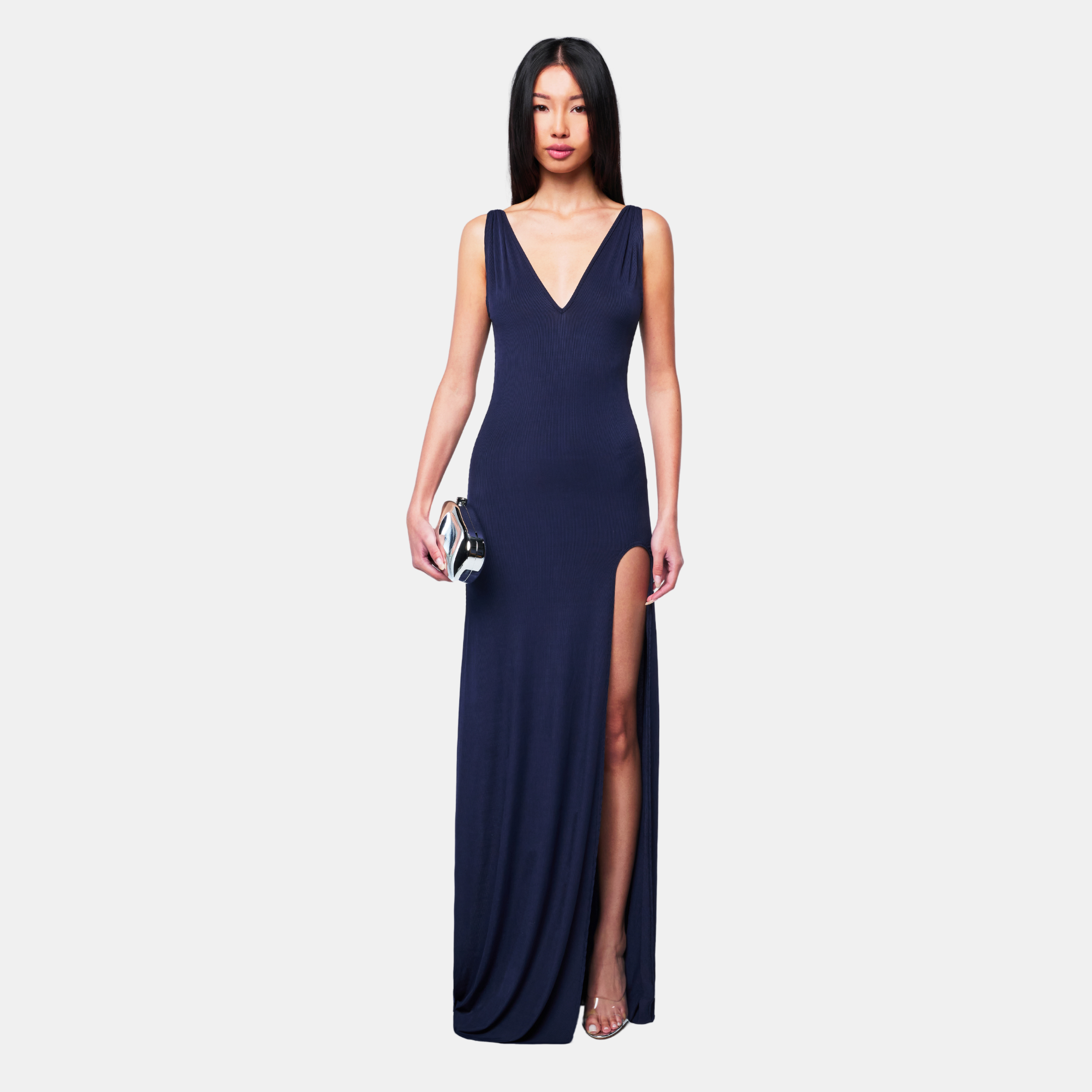 OW Collection THALIA Maxi Dress Dress 018 - Navy