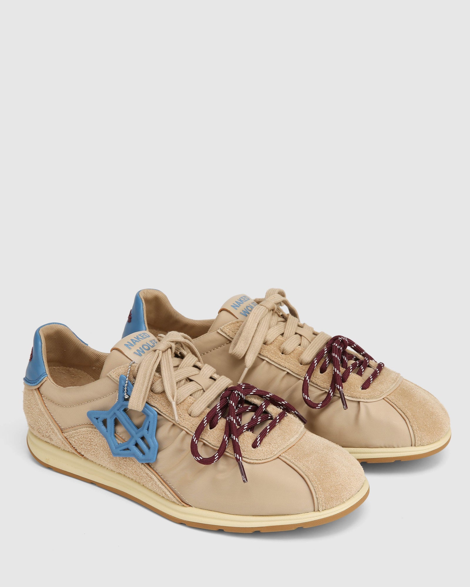 Mens | The Ballet Hairy Suede Sneaker | Oat