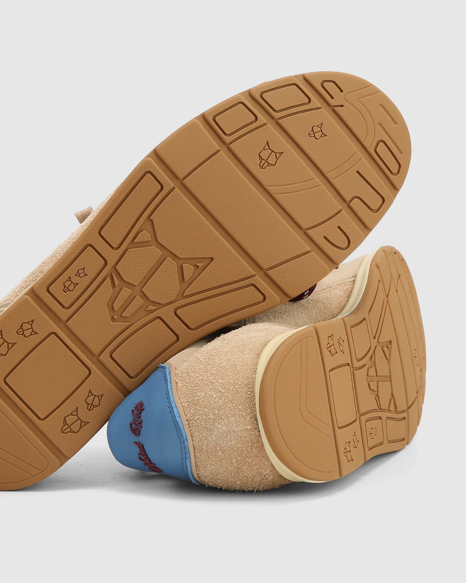 Mens | The Ballet Hairy Suede Sneaker | Oat