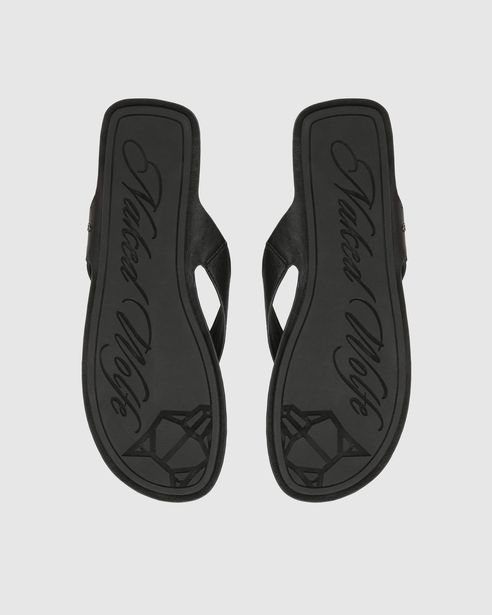 Mens | The Rambo Leather Sandal | Black