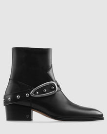 Mens | The Hollywood Leather Boot | Black
