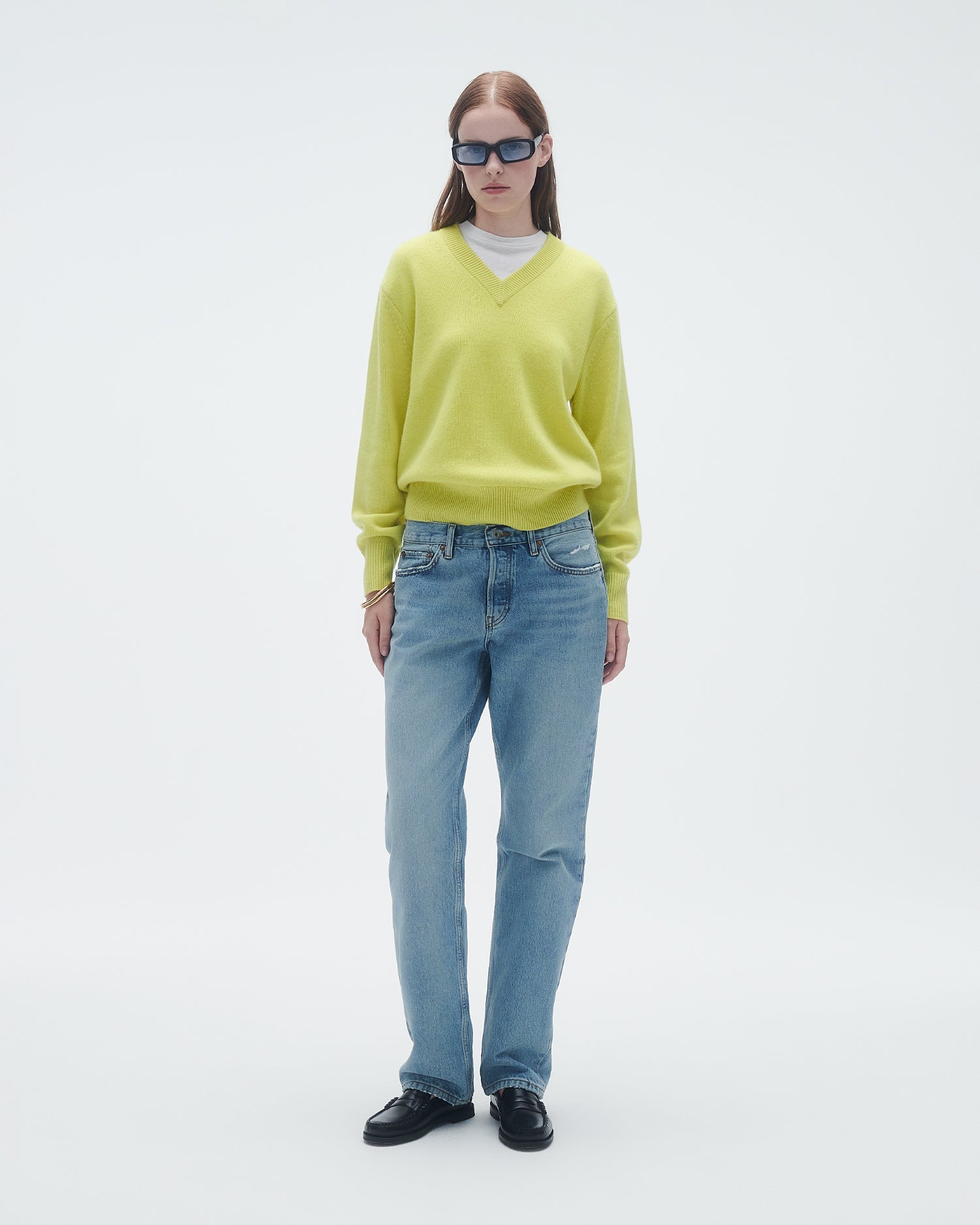 Womens | The V | Lemon