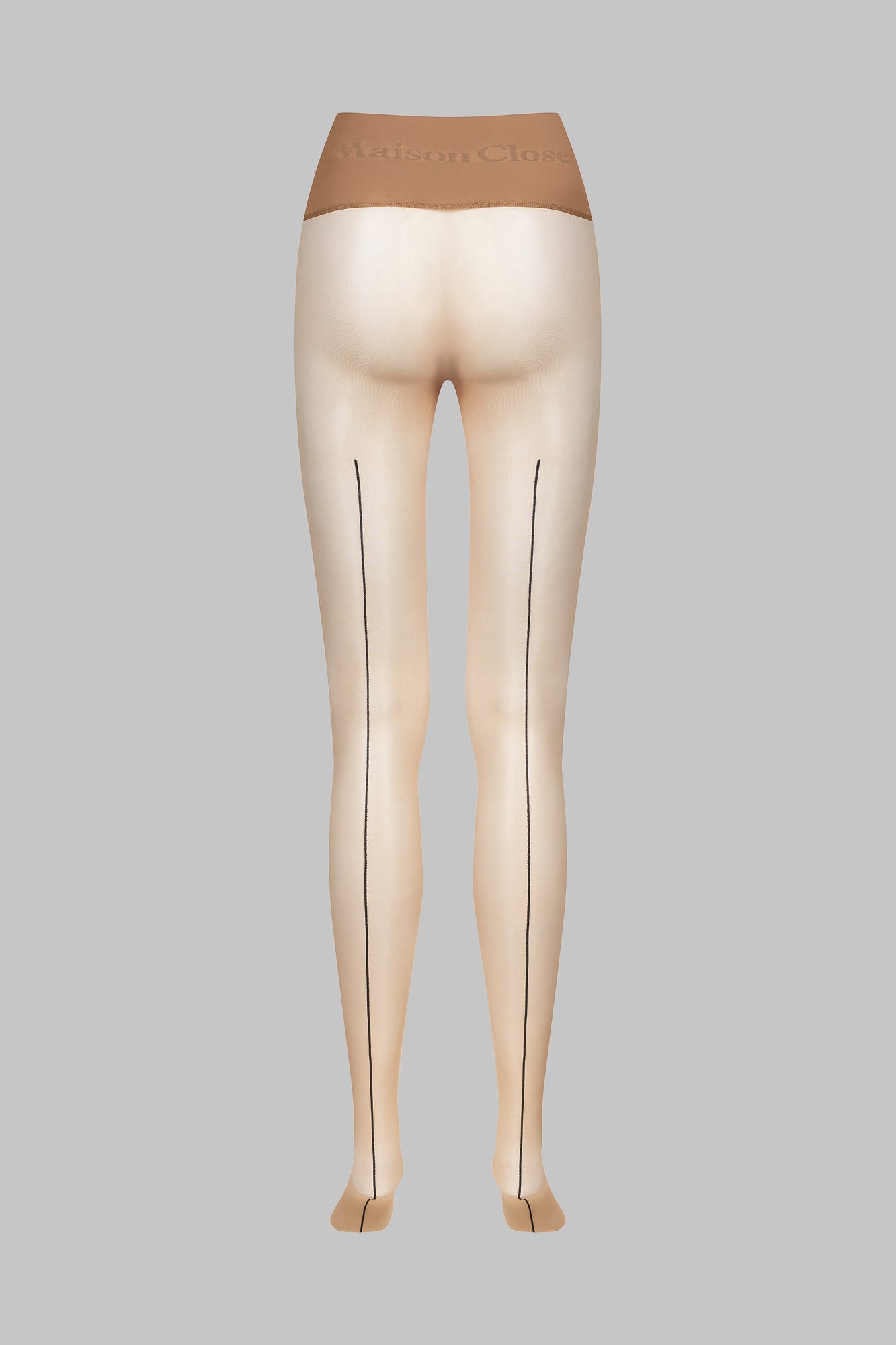 Signature Back Seam Seamless Tights - 20D - Medium Nude - Les Coquetteries | Nude