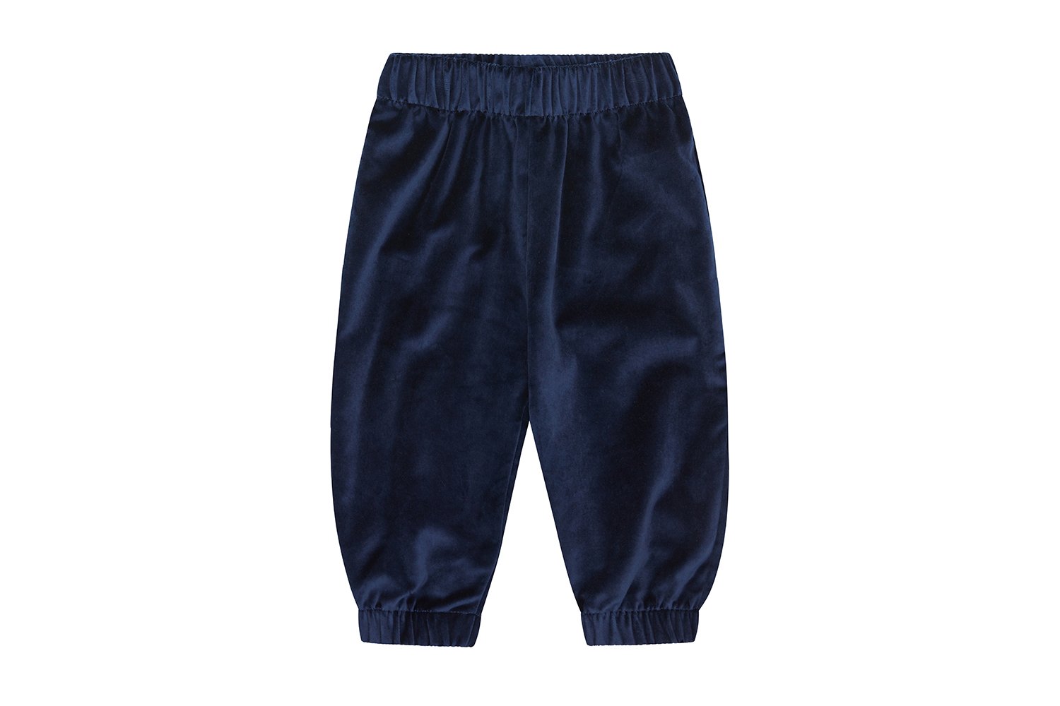Unisex | Organic Cotton Velvet Trousers | Navy