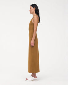 Another Tomorrow Tube Skirt in Tapenade – Cotton Women's Skirt