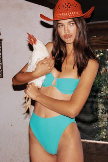 Paula Bikini Bottom | Teal