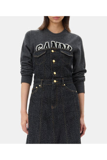 Textured Midi Dress | Black