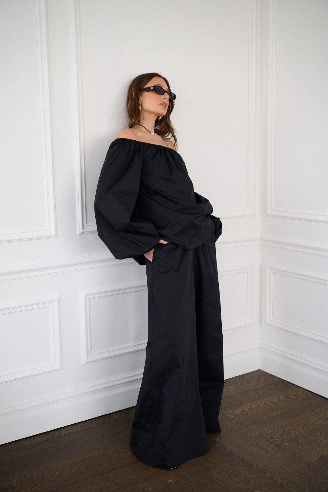 Off The Shoulder Top | Black