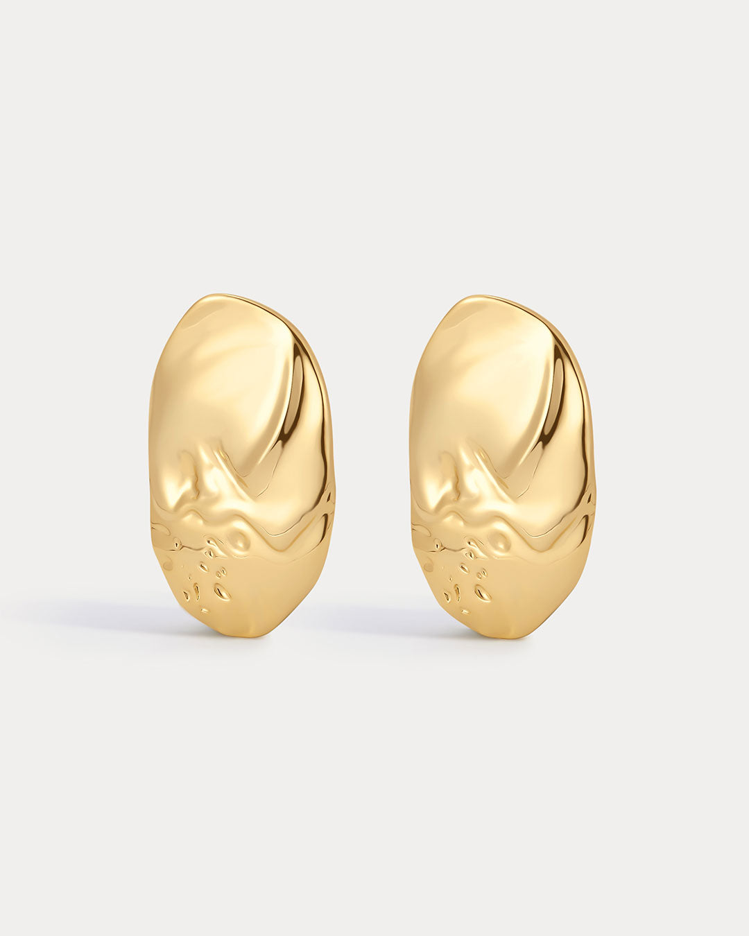 The Granada Disc Earrings | Gold