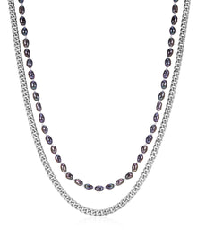 The Pearl Chain Necklace Set | Silver | Freshwater Pearls