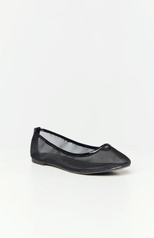 Therapy Arlo Crinkle Patent PU Ballet Flats | Black