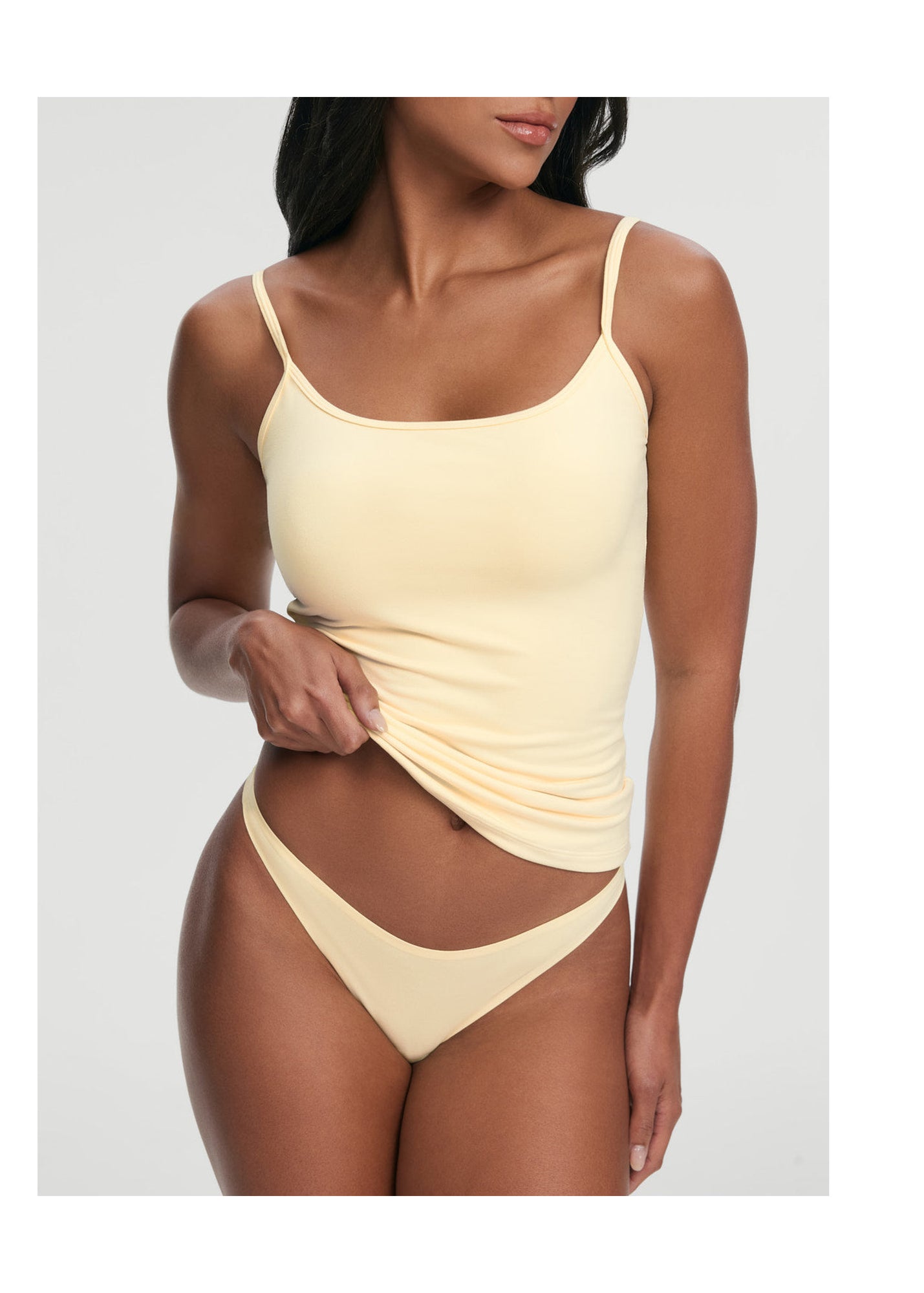 Thin Strap Tank Top | Lemon Meringue