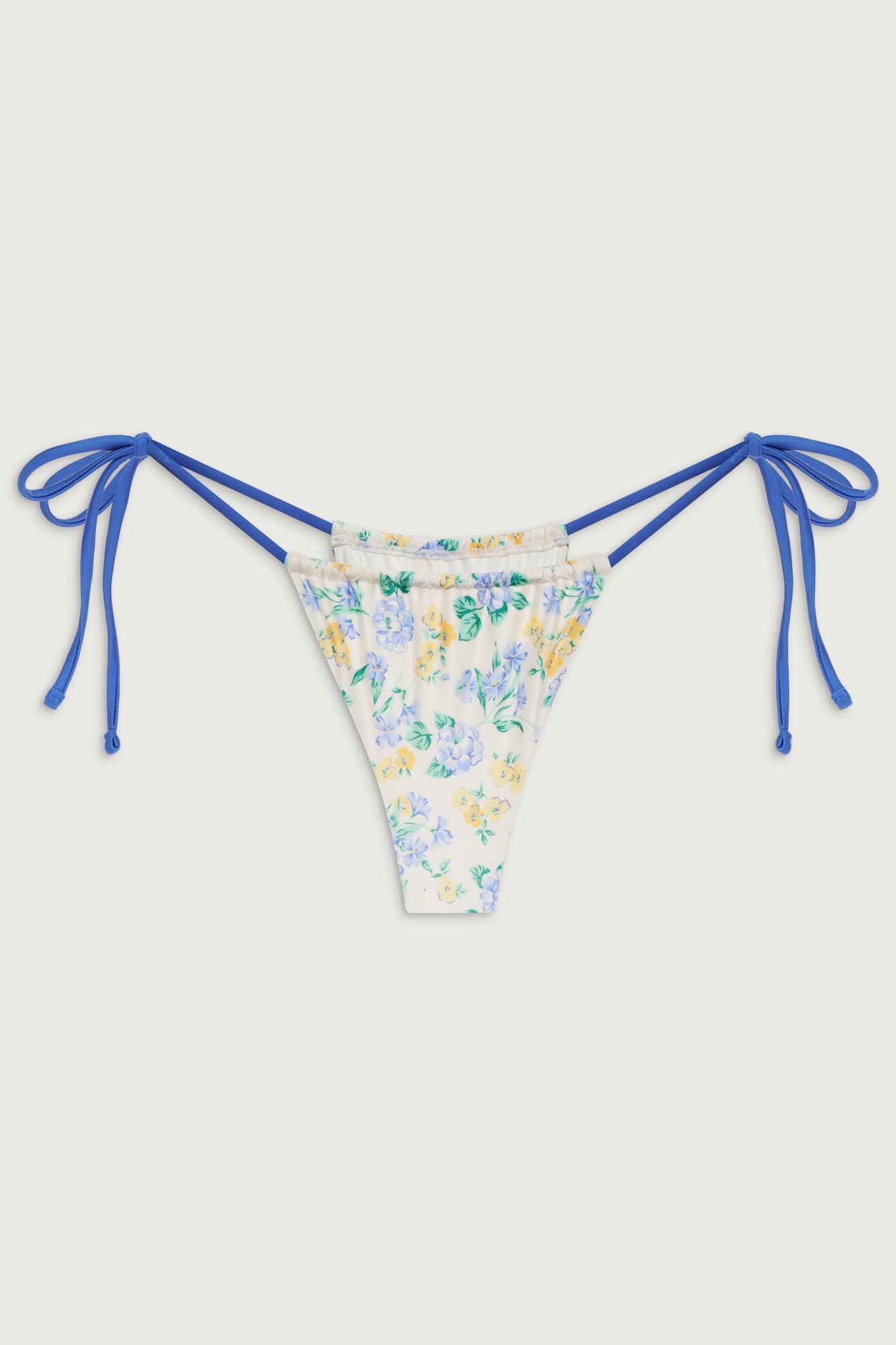 Tia Shine Skimpy Bikini Bottom - Coastal Floral