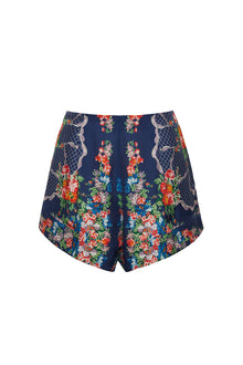 Trish Shorts | Gemma Scarf Navy