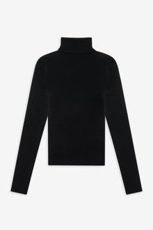 Tucker Turtleneck Knit Sweater Black