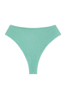 Paula Bikini Bottom | Turquoise Crochet
