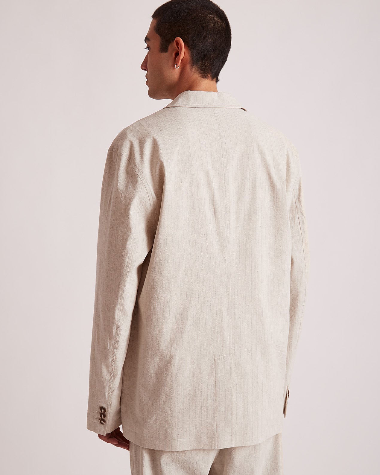 Natural | Mirza Linen Blazer