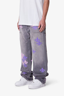 Ultra Baggy Fleur Double Knee Pants | Grey