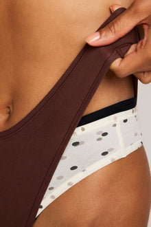 Cloud Cotton Thong in Pip (Pack)
