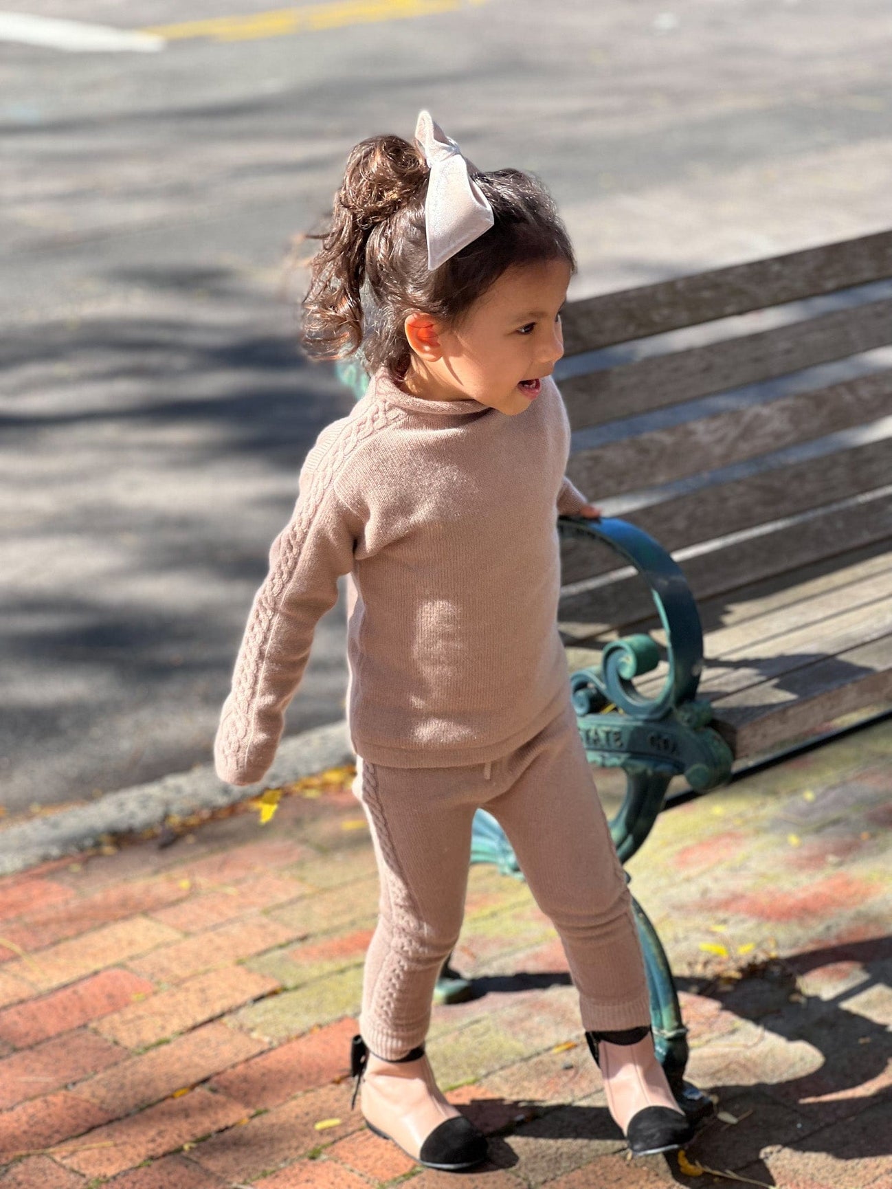 Unisex | Braided Fine Wool Lounge Set | Cappucino