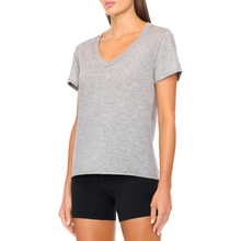 V-Neck T-Shirt | Heather Grey