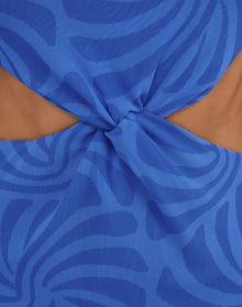 Lita Midi Dress - Neptune XS