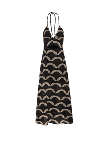 Aila Long Dress - Black XS