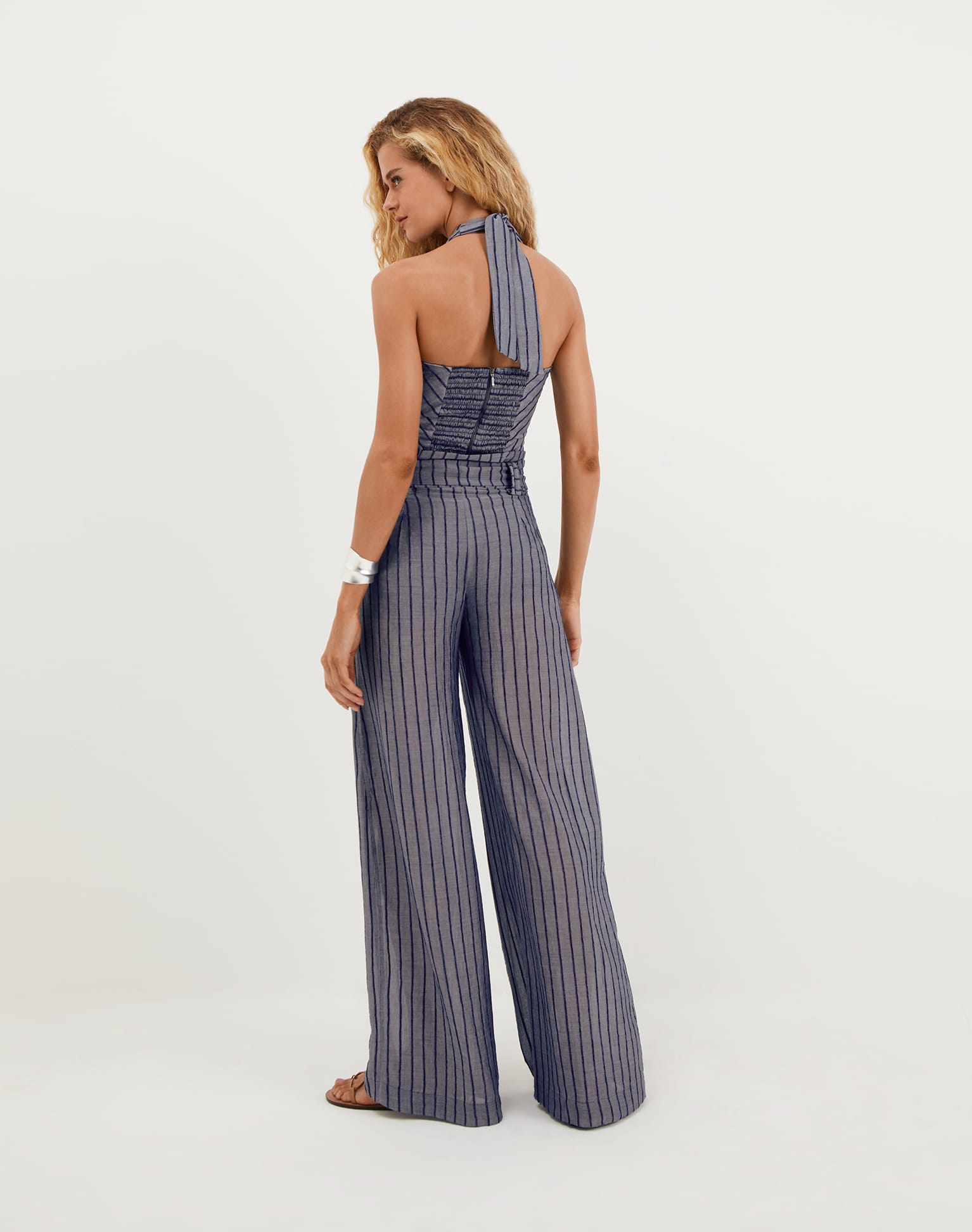 Lysa Palazzo Pants - Sailboat XS