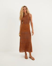 Silvie Long Dress - Eclair XS