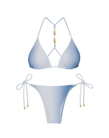 Elsie T Back Tri Top - Blue Moon S