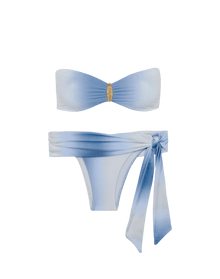 Elsie Bandeau Top - Blue Moon S