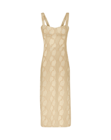 Coen Midi Dress | Embroidered Glitz