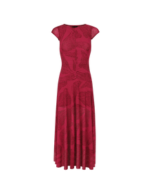 Susan Midi Dress - Roseate XS