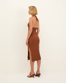 Firenze Amanda Midi Dress - Devotion XS