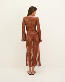 Knit Belle Long Cover Up - Devotion XS