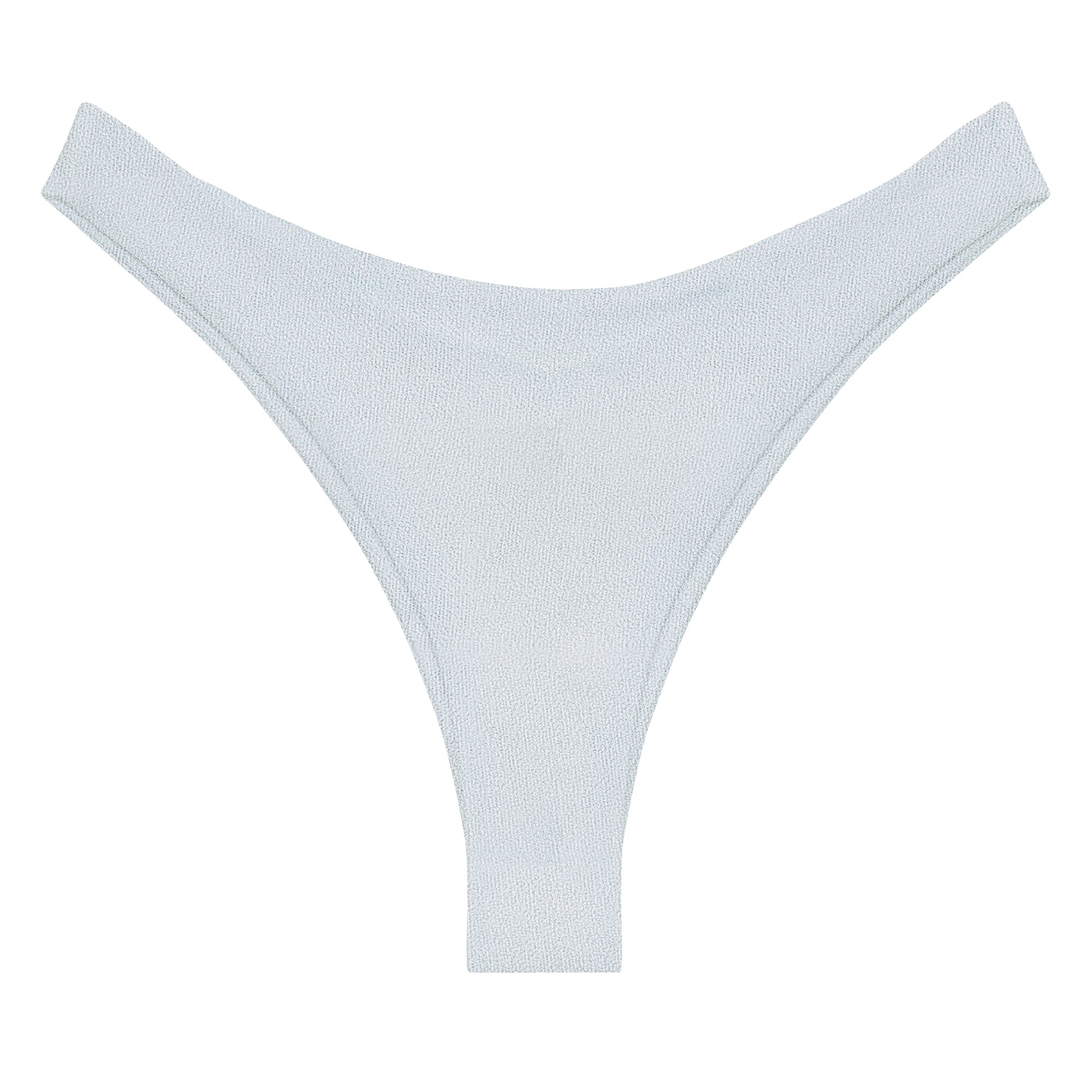 Vera Bottom | White Terry Sheen
