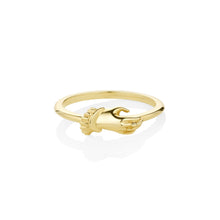 Women | Victorian Hand Ring | 14k Yellow Gold