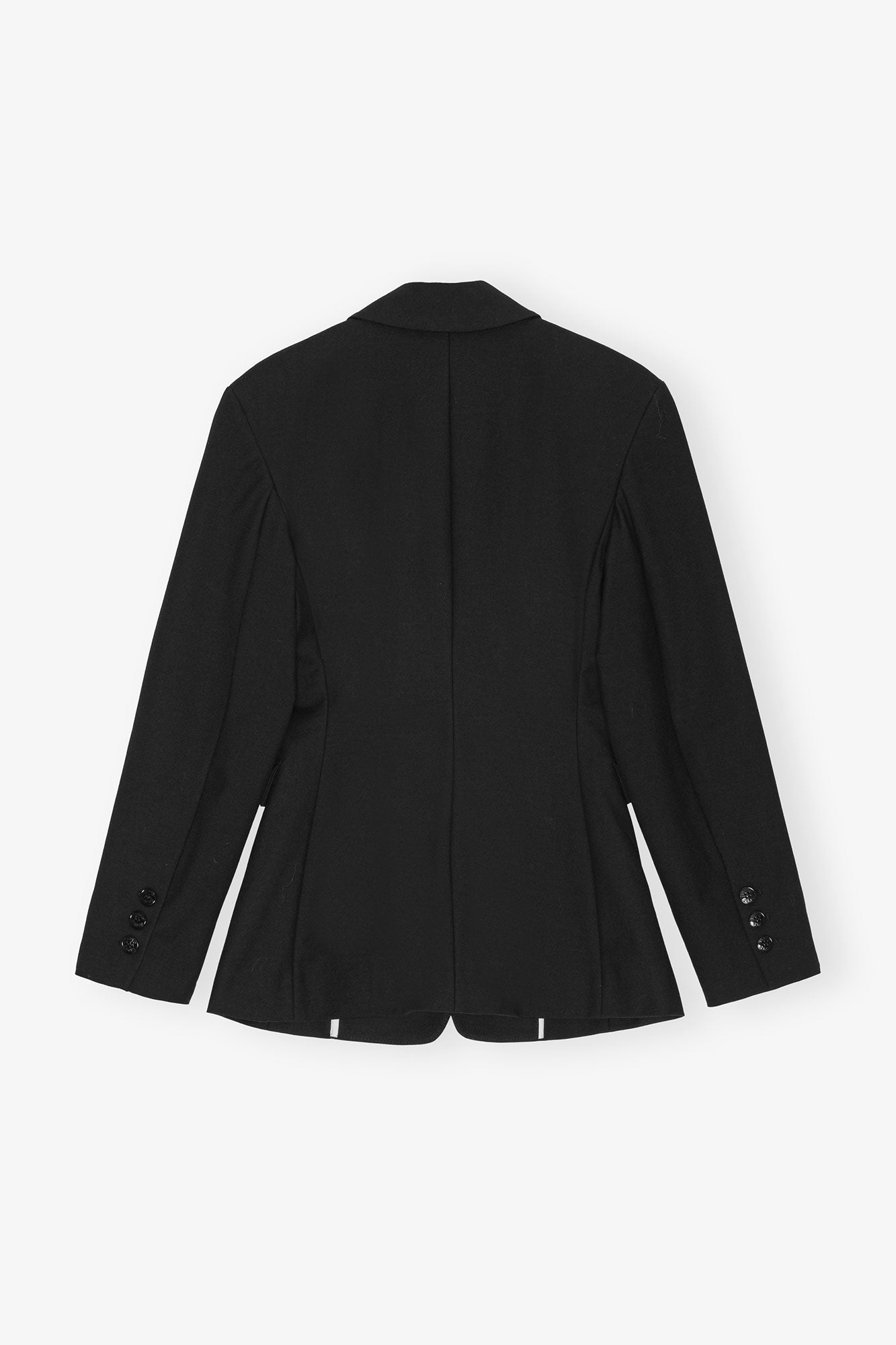 Heavy Cotton Tailoring Blazer | Black