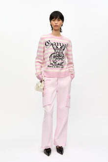 Washed Cotton Twill Pants | Primrose Pink