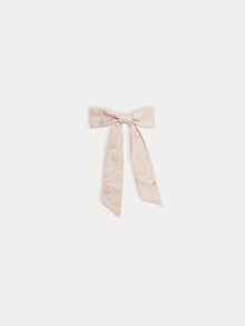 Girl | Domina Liberty Velvet Barrette | Pale Pink