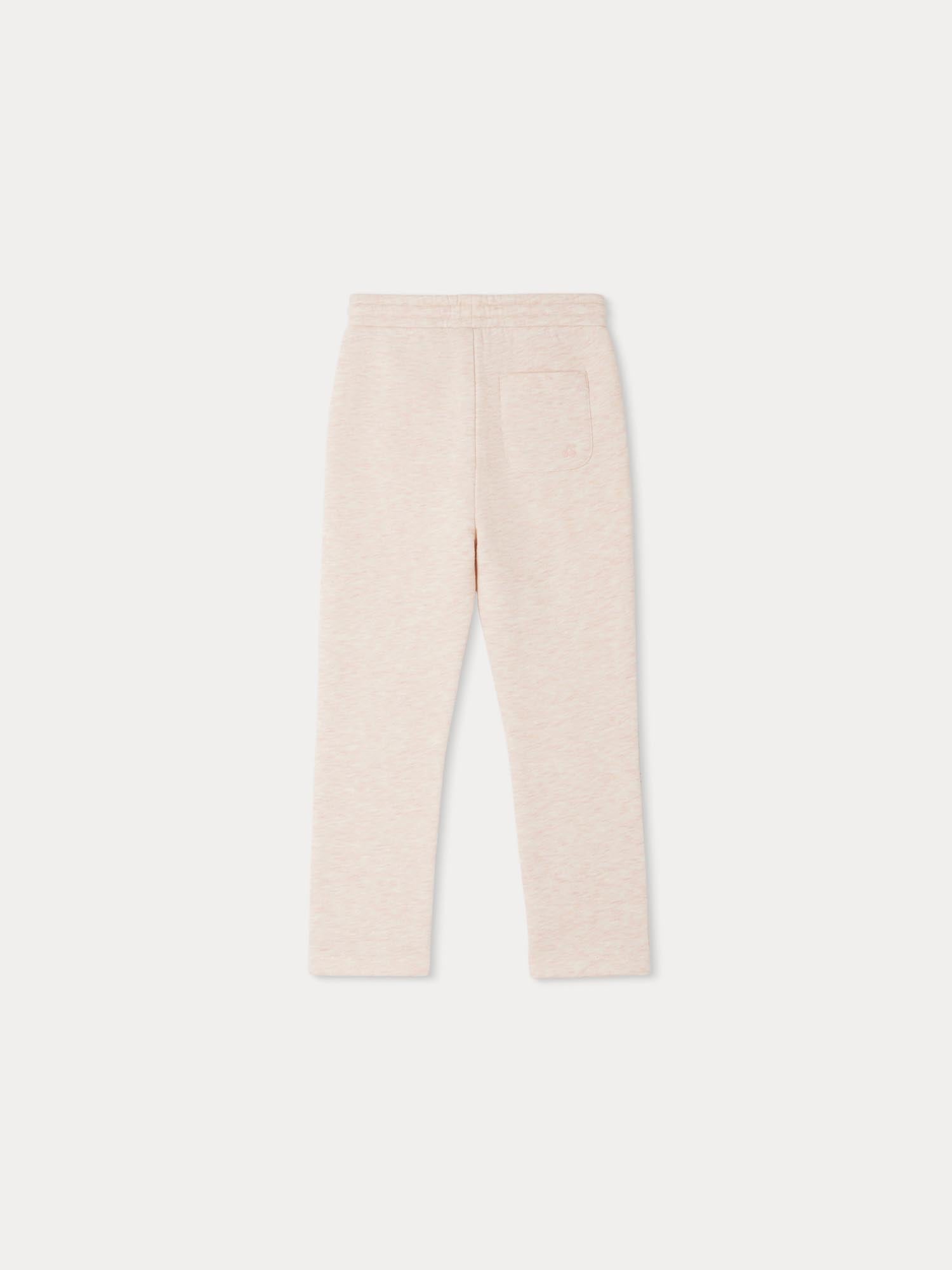 Girl | Dalila Pink Flared Sweatpants | Powder Pink