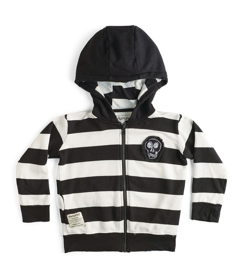 Kid | Striped Zip Hoodie | Stripes