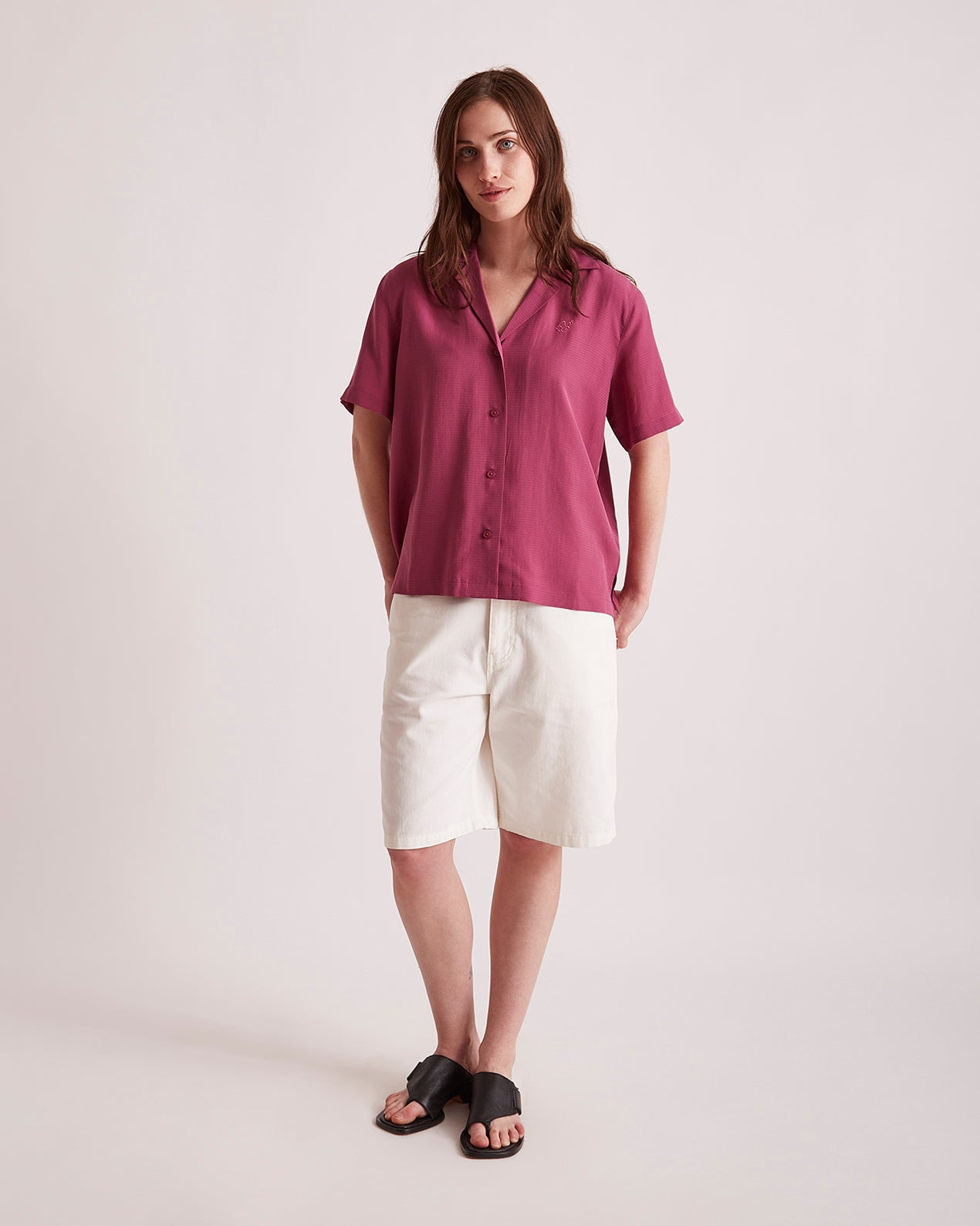 Violet Quartz | Dani Ripstop SS Shirt