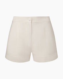 Womens | Air Linen Trouser Short | White