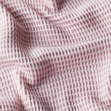 Rose | Hooded Waffle Towel Made With 100% Organic Bamboo #Color_rose
