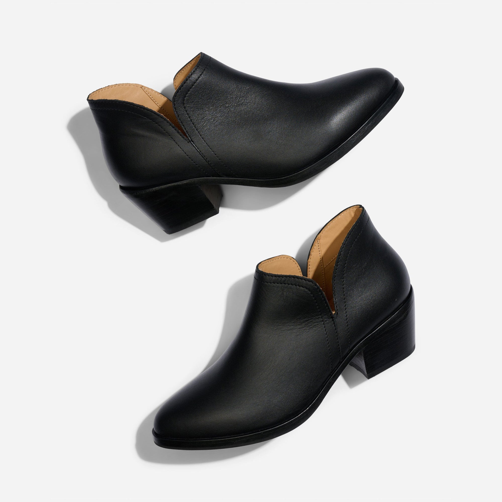 Womens | Mia Everyday Ankle Bootie | Black/Black