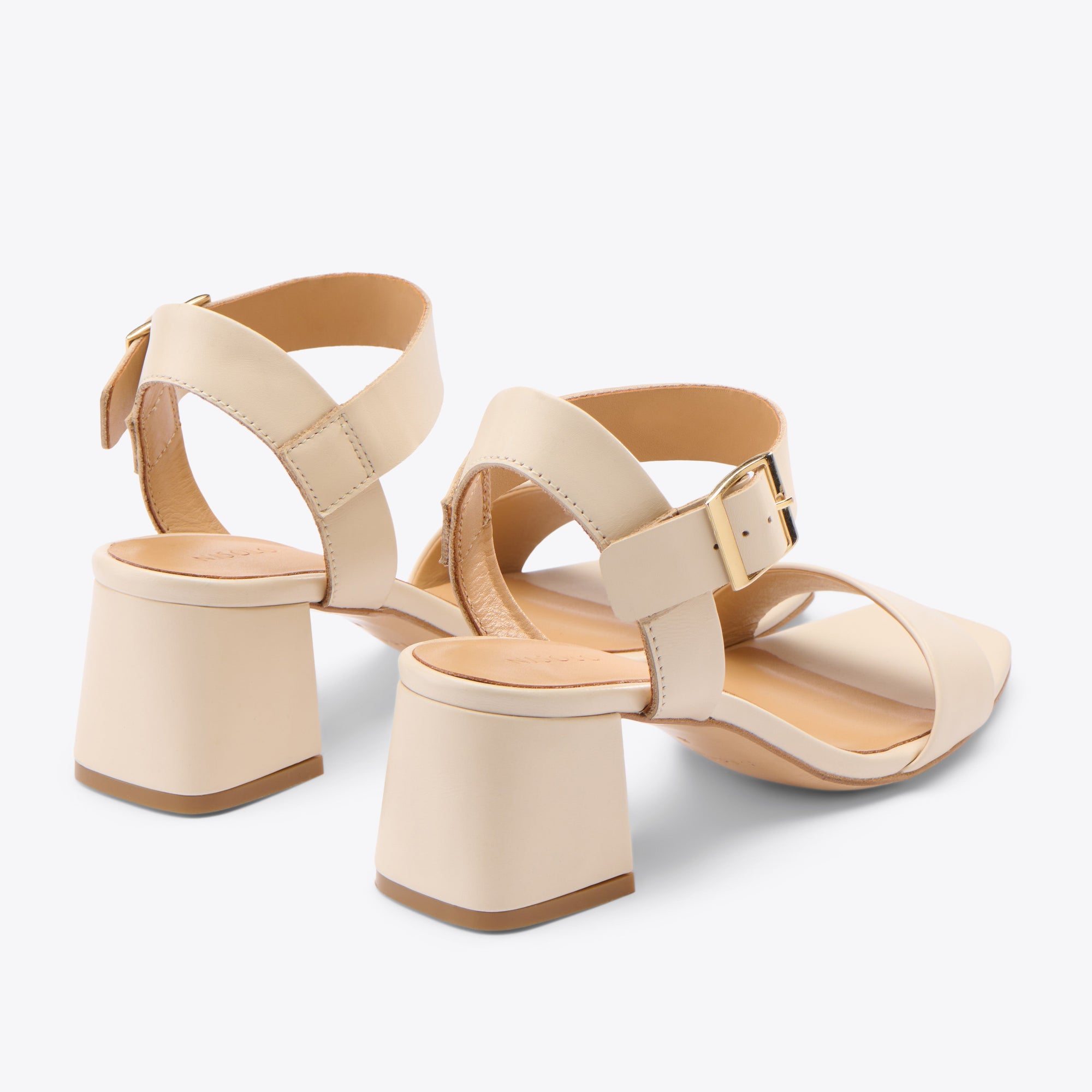 Womens | Stella Go-To Block Heel Sandal | Bone