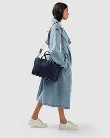 Wild Skies Denim Trench | Women | Stonewash